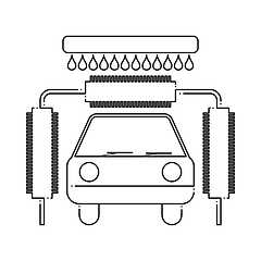 Image showing Car Wash Icon