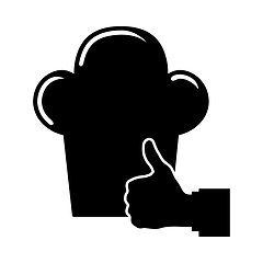 Image showing Thumb Up To Chef Icon