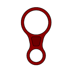 Image showing Alpinist Descender Icon