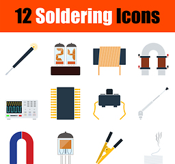 Image showing Soldering Icon Set