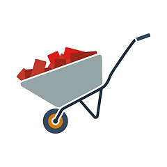 Image showing Icon Of Construction Cart