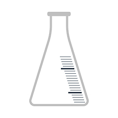 Image showing Icon Of Chemistry Cone Flask