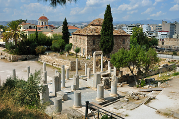 Image showing fethiye mosque roman forum