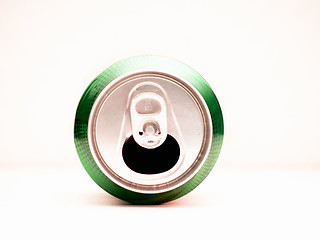 Image showing Contemporary objects - Modern soda can 