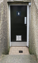 Image showing Gentlemen wc door