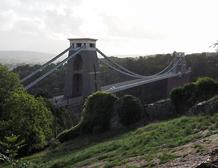 Image showing Clifton Suspension Bridge in Bristol