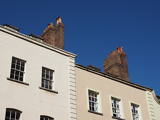 Image showing Traditional british homes