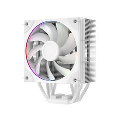 Image showing White computer processor cooler