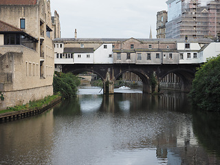 Image showing Pulteney Bridge in Bath