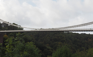 Image showing Clifton Suspension Bridge in Bristol