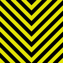 Image showing Seamless Hazard Stripes