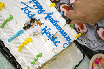 Image showing Anniversary Cake