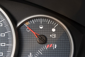 Image showing Empty Gas Tank