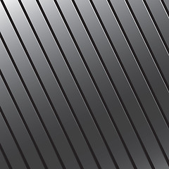 Image showing Grooved Metal Texture