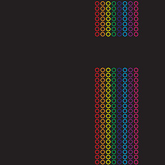 Image showing Rainbow Circles Layout