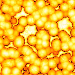 Image showing 3D Yellow Cells