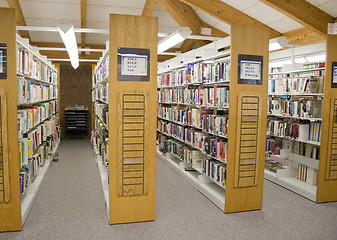 Image showing Library Aisles