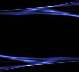 Image showing Abstract Blue Liquid