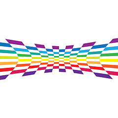 Image showing Abstract Rainbow Layout