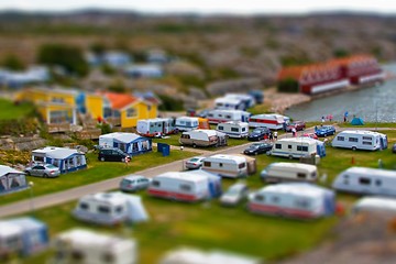 Image showing Camping in Sweden