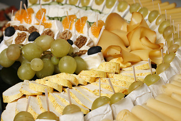 Image showing cheese background