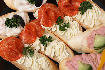 Image showing czech toasts