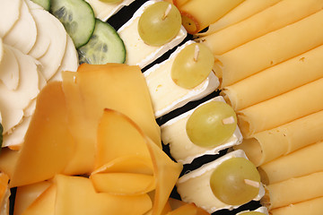 Image showing cheese background