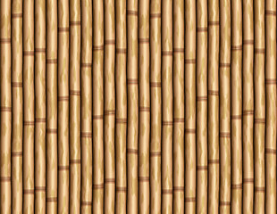 Image showing bamboo wall