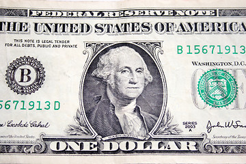 Image showing one dollars