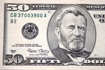 Image showing fifty dollar