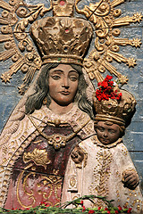 Image showing Madonna with the Child
