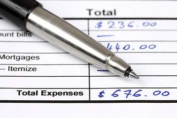 Image showing Expenses