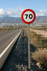 Image showing Road in Spain