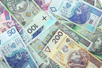 Image showing Polish money