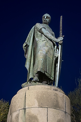 Image showing Statue of King Dom Afonso Henriques