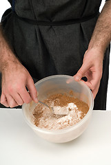 Image showing Sifting Ingredients