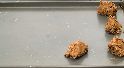 Image showing Uncooked Chocolate Chip Cookies