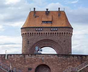 Image showing gate house in Miltenberg