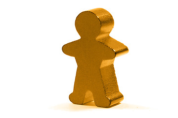 Image showing Golden man