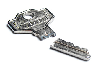 Image showing Broken key