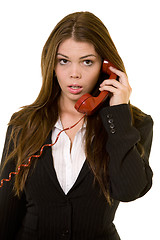 Image showing Dumbfounding telephone call