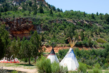 Image showing Tee Pees