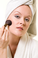 Image showing Beauty routine