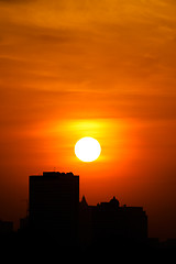 Image showing City Sunset