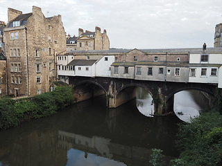 Image showing Pulteney Bridge in Bath