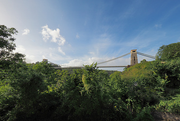 Image showing Clifton Suspension Bridge in Bristol