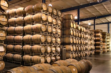 Image showing Wine Barrels