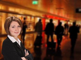 Image showing Businesswoman portrait