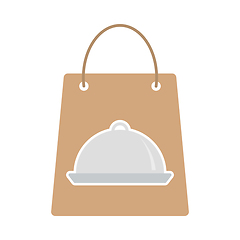 Image showing Paper Bag With Cloche Icon