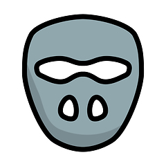 Image showing Cricket Mask Icon